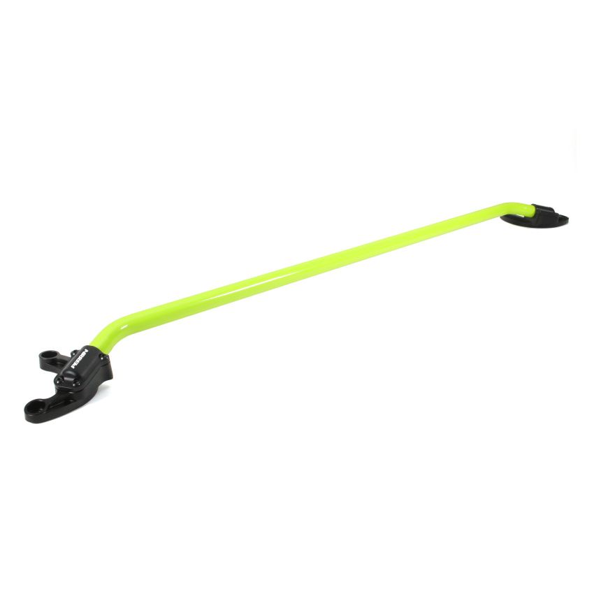 Perrin 2022 Subaru WRX Strut Brace w/ Billet Feet -  Neon Yellow