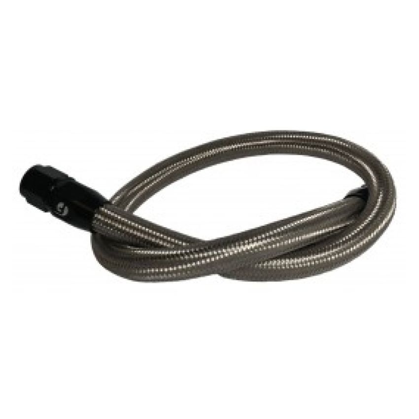 Fleece Performance 94-98 Dodge Cummins 39.5in 12 Valve Coolant Bypass Hose (SS-Braided)