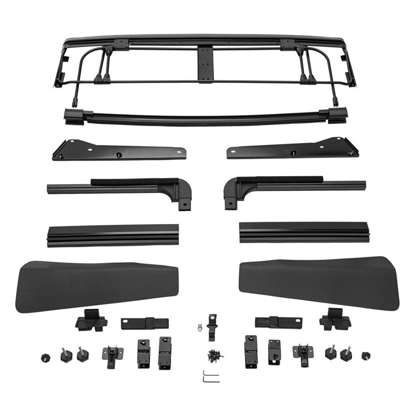 Rugged Ridge 13860.35 07-18 Jeep Wrangler JK (2-Door) Voyager Frameless Soft Top