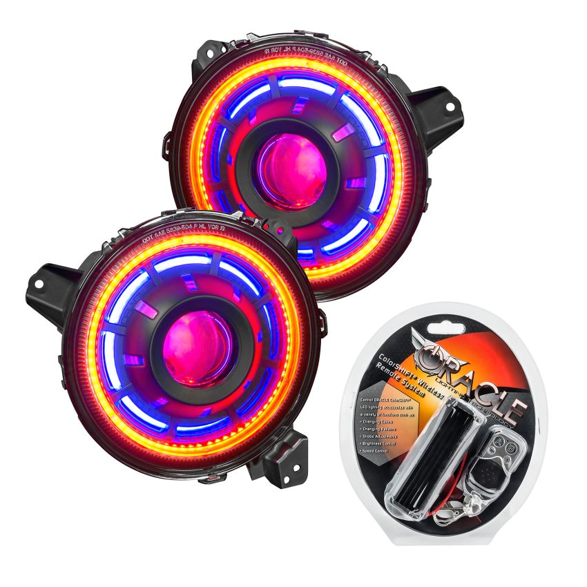 Oracle Lighting 5839-330 Oculus ColorSHIFT(tm) Bi-LED Projector Headlights