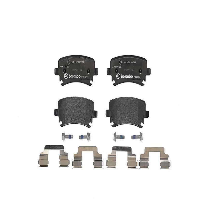 Brembo P85095 Premium Low-Met OE Equivalent Pad