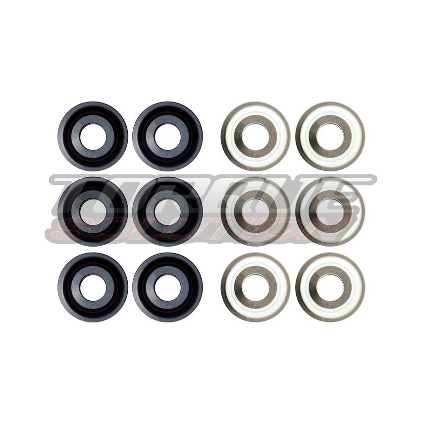 Torque Solution Solid Rear Subframe Bushings: Porsche 911 996/997 ALL