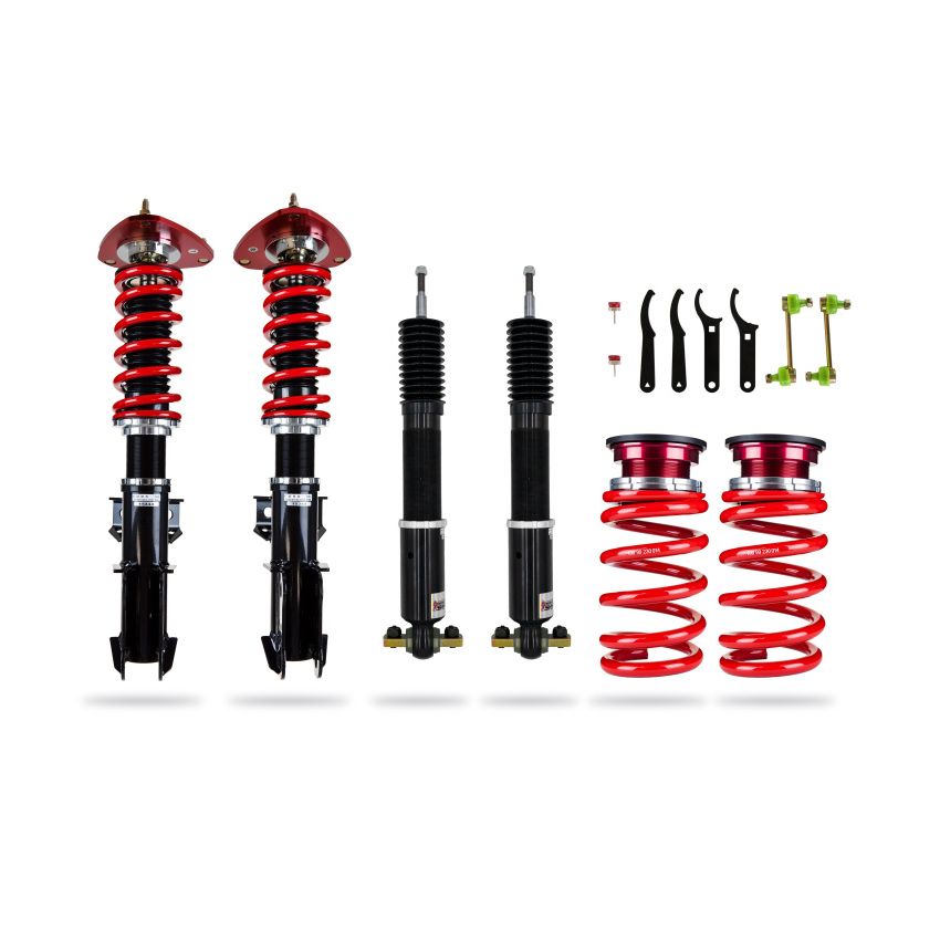 Pedders PED-162099 2015+ Ford Mustang S550 Includes Plates Extreme Xa Coilover Kit