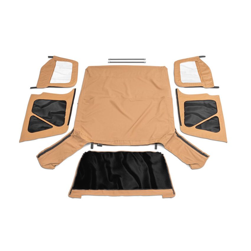 Rampage 1997-2006 Jeep Wrangler(TJ) OEM Replacement Top - Spice Denim