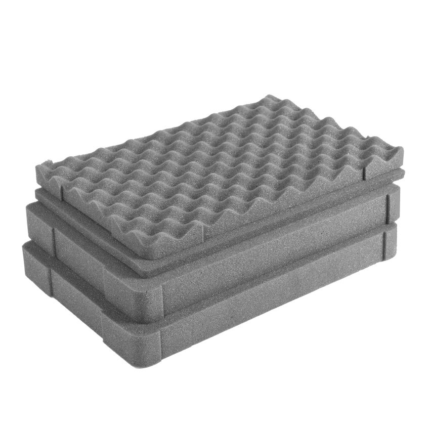 Go Rhino XG181407FK XVenture Gear Hard Case Medium 18in. Foam Kit (Foam ONLY) - Charcoal Grey
