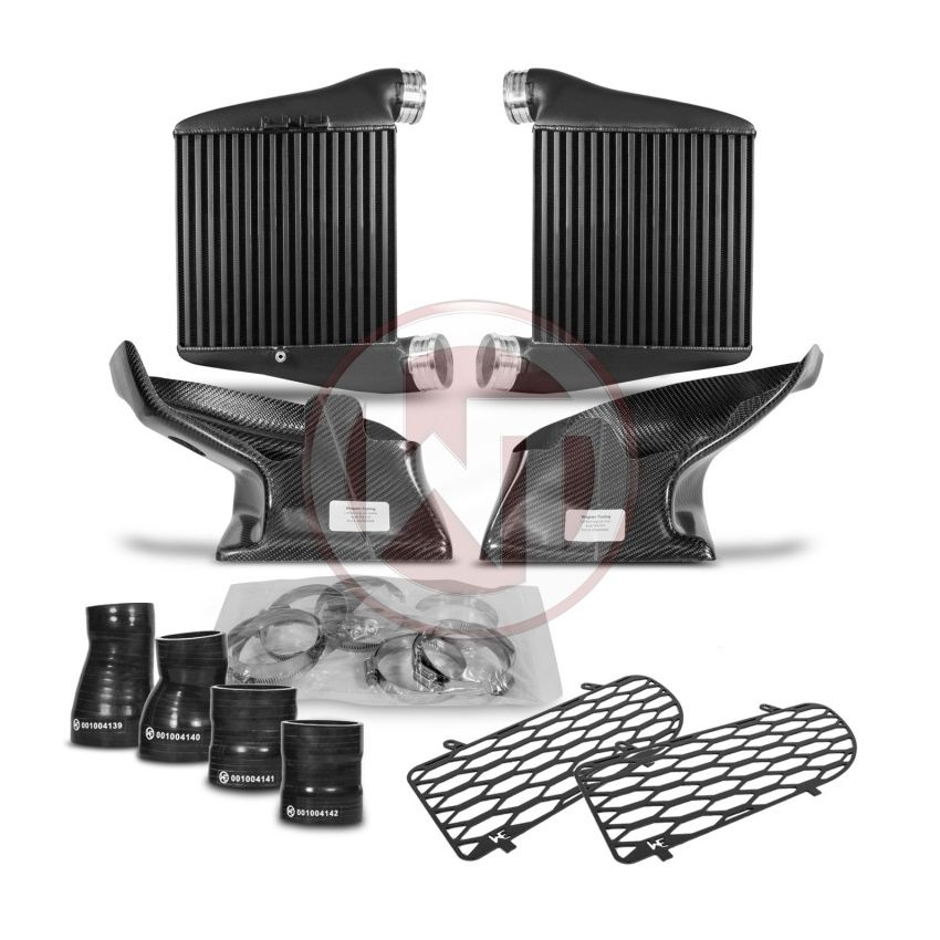 Wagner Tuning Audi A4/RS4 B5 Competition EVO II Intercooler Kit w/Carbon Air Shroud