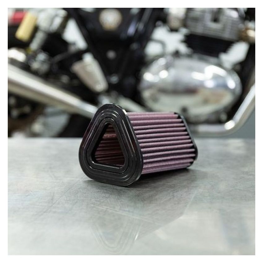S&S Cycle 170-0601A Royal Enfield 650 High-Flow Replacement Air Filter