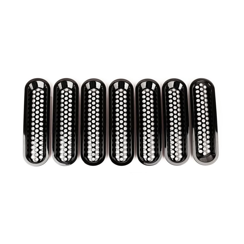 Rugged Ridge Grille Inserts Perforated 07-18 Jeep Wrangler
