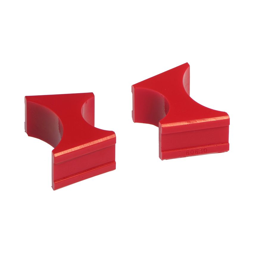 Prothane Universal Shock Reservoir Mounts - 1.5/2.5 Diameter - Red