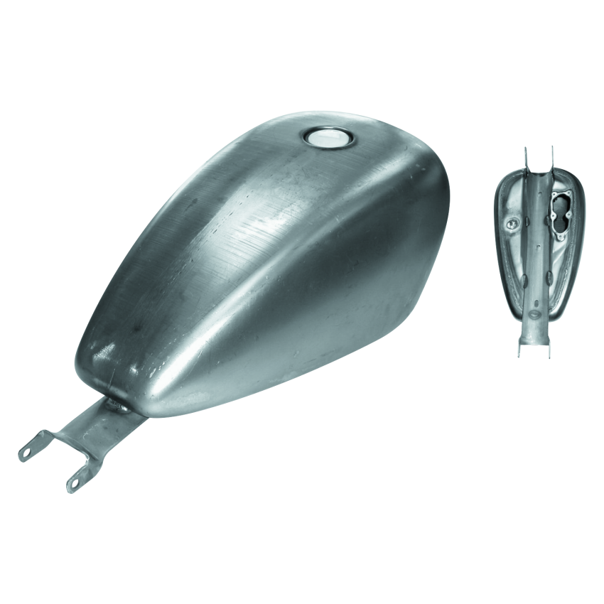 Bikers Choice 482937 07-Up EFI XL Models Raw 3.3 Gallon Tank Replaces H-D 61405-07