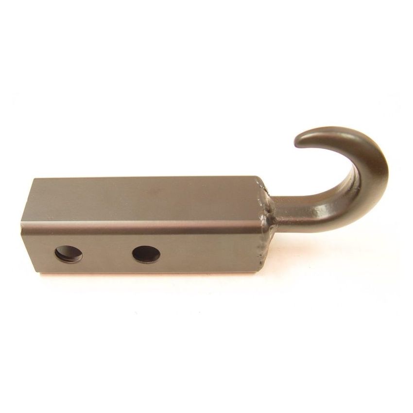 Rugged Ridge 2in Black Tow Hook Receiver