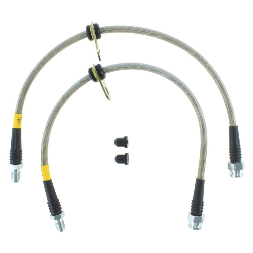 StopTech 2014 Ford Fiesta ST Stainless Steel Rear Brake Lines