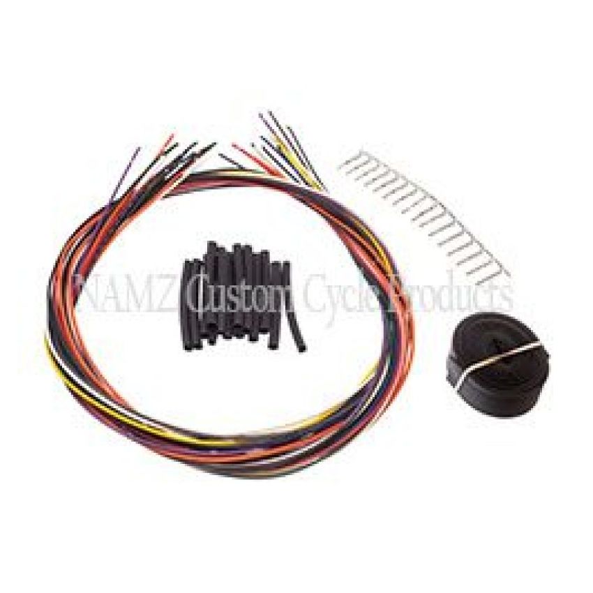 NAMZ NHCX-UON-48 82-95 NON-Bagger Models Handlebar Switch Wire Extensions 48in. (Cut & Solder Applications)