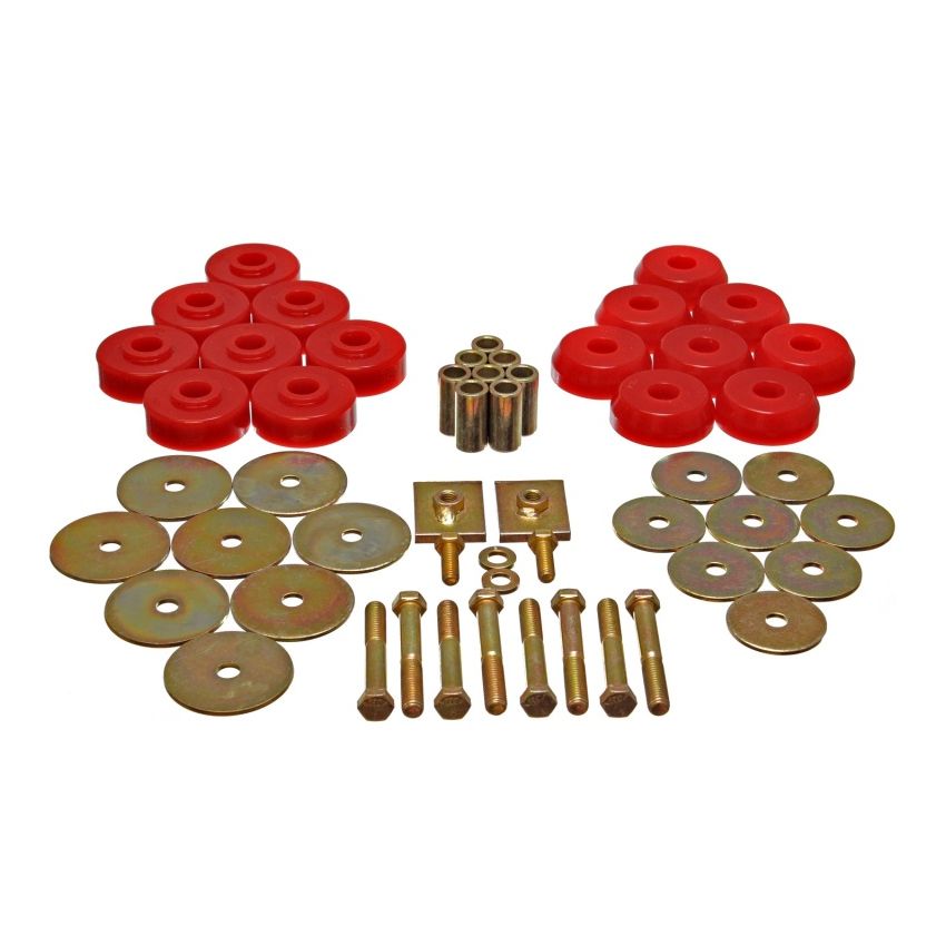 ENERGY SUSPENSION ENE3-4166R BODY MOUNT SET EXC. CCON VERTIBLE