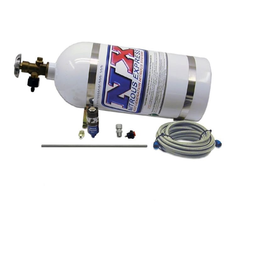 Nitrous Express Simulator Full Show Purge Kit (Incl 10lb Bottle and All Necessary Hardware)