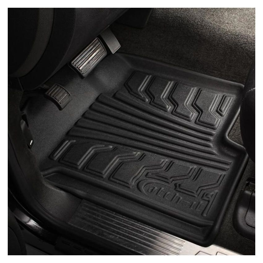 Lund 04-08 Ford F-150 Std. Cab Catch-It Floormat Front Floor Liner - Black (2 Pc.)