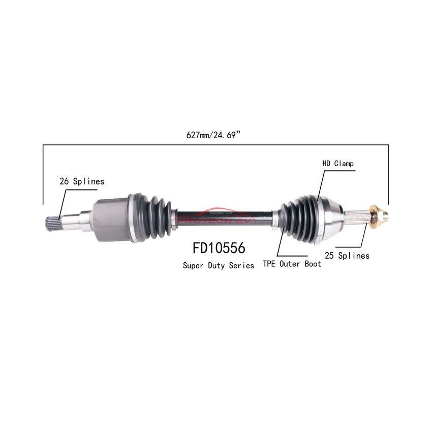PROTECH AXLES FD10556 CV Axle Assembly