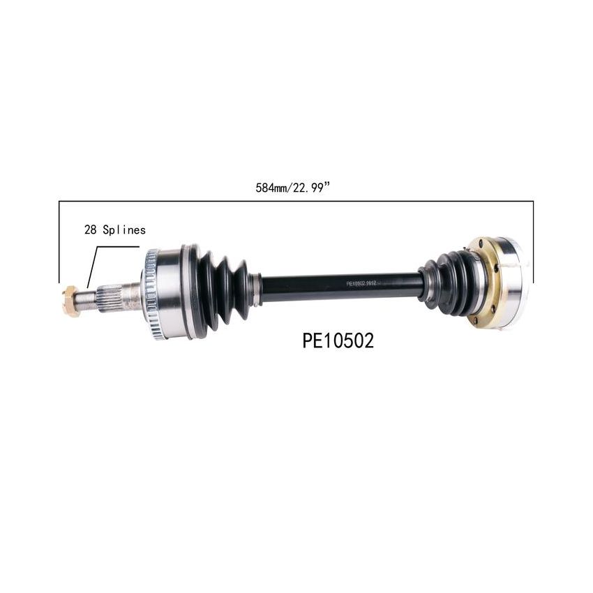 PROTECH AXLES PE10502 CV Axle Assembly