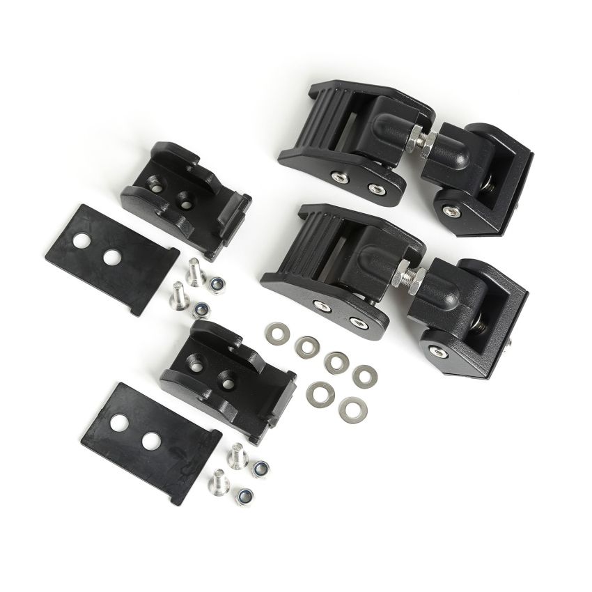 Hood Latches Black 18-   Jeep Wrangler JL