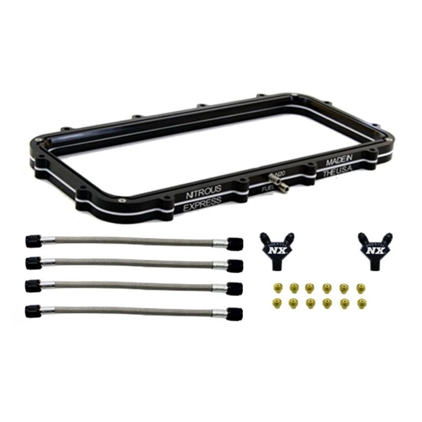 Nitrous Express Holley High Ram Plenum Nitrous Plate Conversion