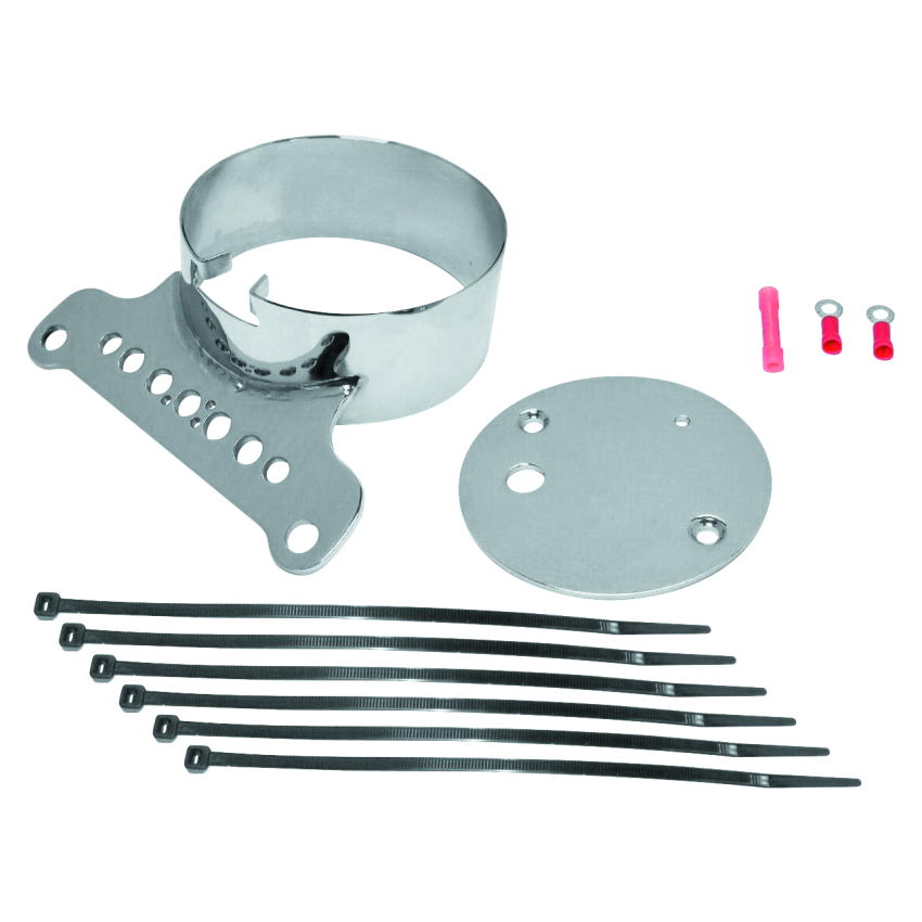 Bikers Choice 482823 95-05 XL FXR Chrome Single Gauge Mount Replaces H-D 67053-95