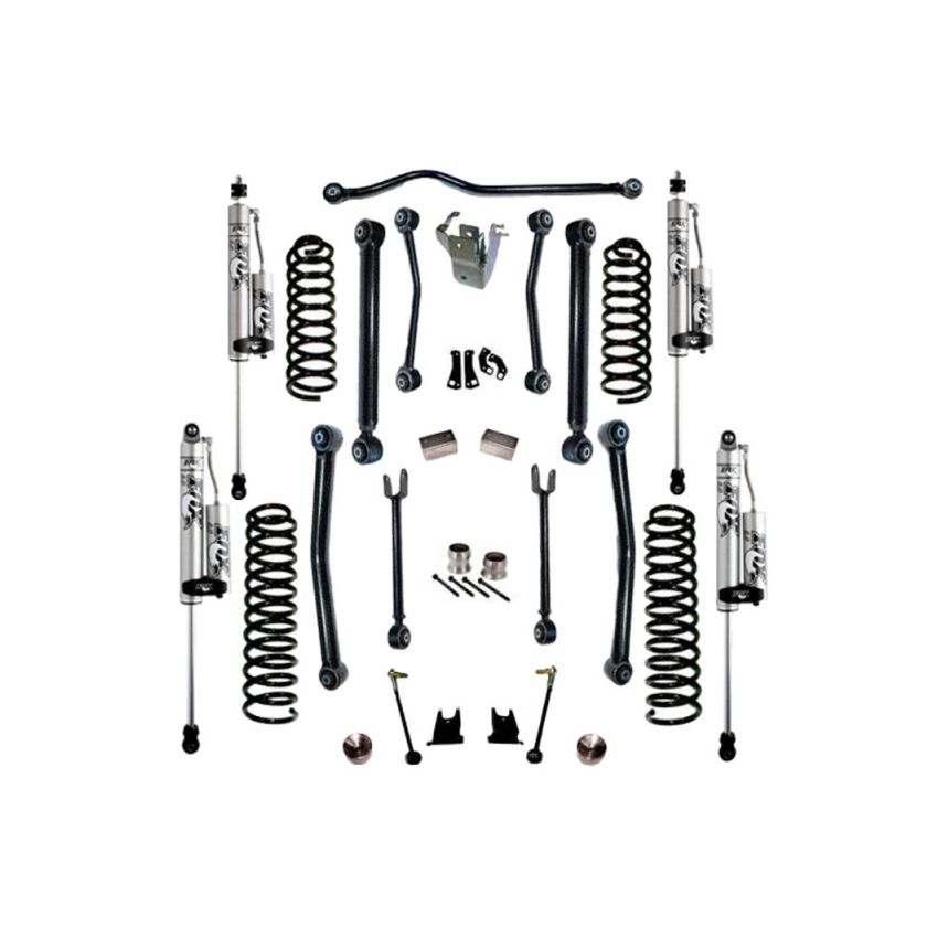 Superlift K997FX 07-18 Jeep Wrangler JK 4WD 4in Suspension Lift Kit w/ Fox 2.0 Res Shocks