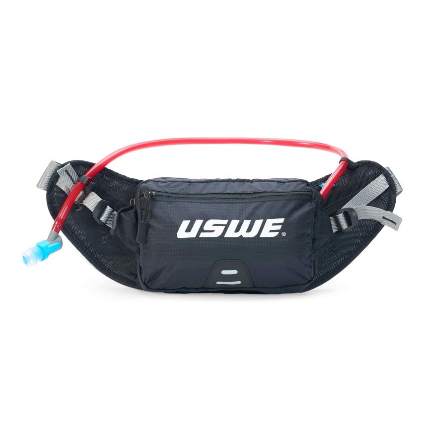 USWE 2024301W Zulo Winter Waist Pack 2L - Carbon Black