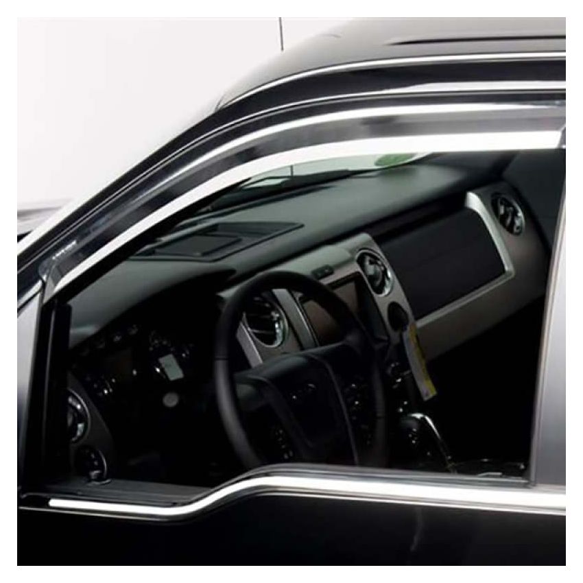 Putco 97561 15-20 Ford F-150 - SuperCrew (ABS Window Trim) Window Trim Accents