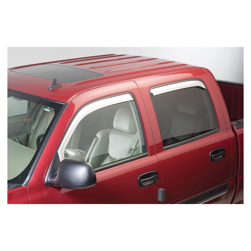 Putco 480139 10-20 RAM 2500/3500 - Quad Cab (Set of 4) Element Chrome Window Visors