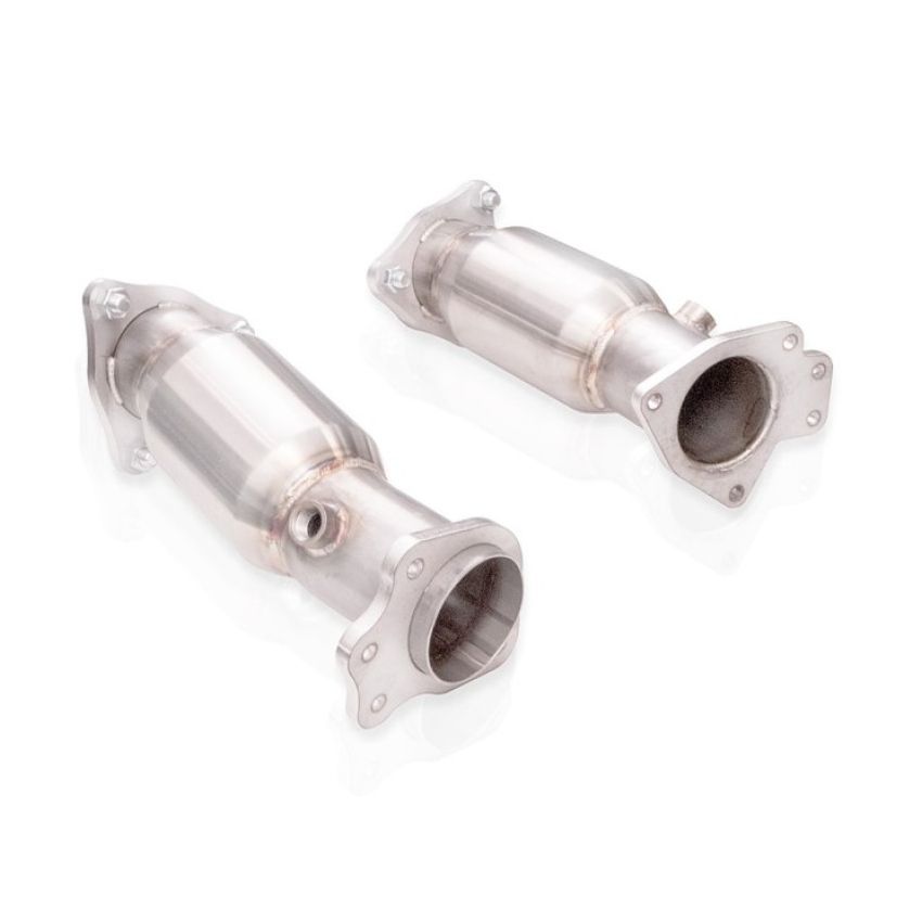 Stainless Works 20-21 Chevrolet Corvette C8 6.2L High-Flow Catted Midpipe Kit 3in