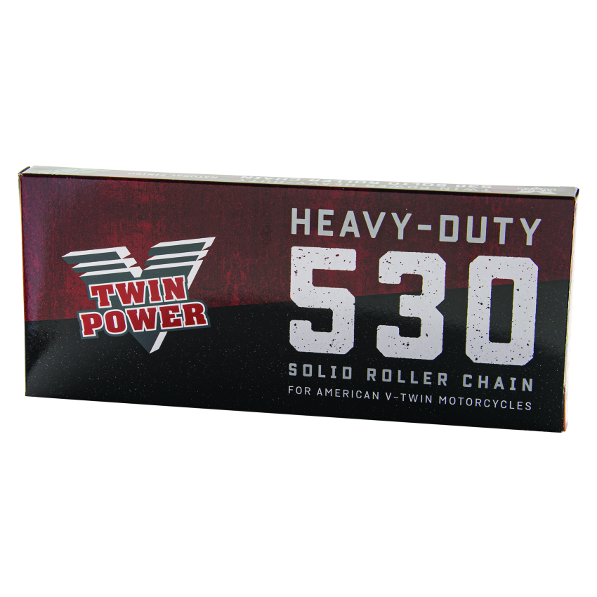 TwinPower 435235 Twin Power 530 Drive Heavy Duty Drive Chain 530 X 120 link Natural Finish