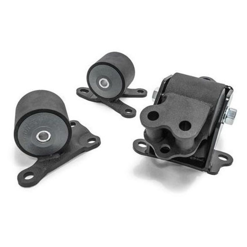 Innovative 96-00 Civic B/D Series Black Steel Mounts 60A Bushings (3 Bolt)