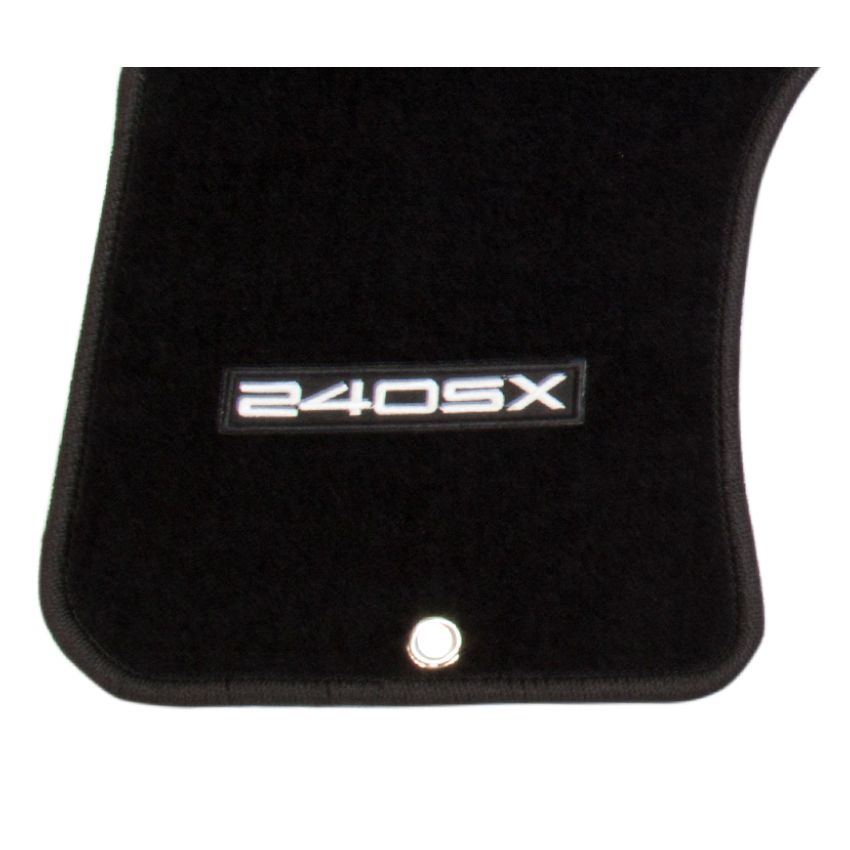 NRG Floor Mats - 89-98 Nissan 240SX (240SX Logo) - 2pc.