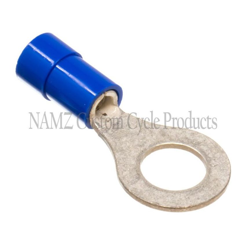 NAMZ NIS-19070-0075 PVC Ring Terminals .25in. / 16-14g (25 Pack)