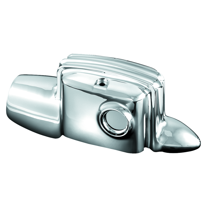 Kuryakyn 8653 Rear Master Cylinder Cover 08-Up Touring Models Chrome