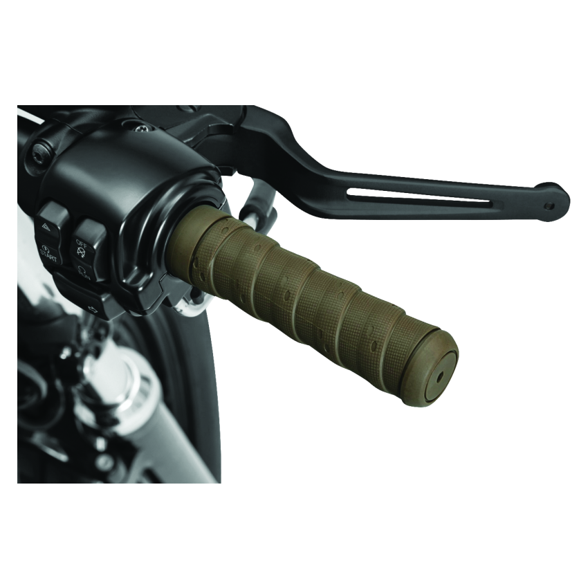 Kuryakyn 6591 Classic Wrap Grips 1in Brown