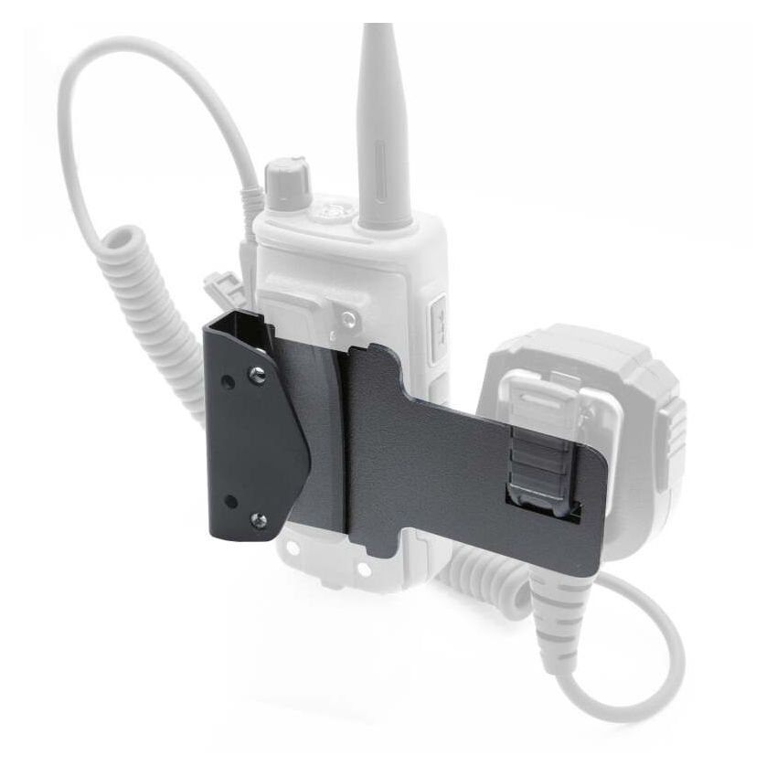 Rugged Radios MT-RH-HM Radio and Speaker Mic Mount for Handheld Radios