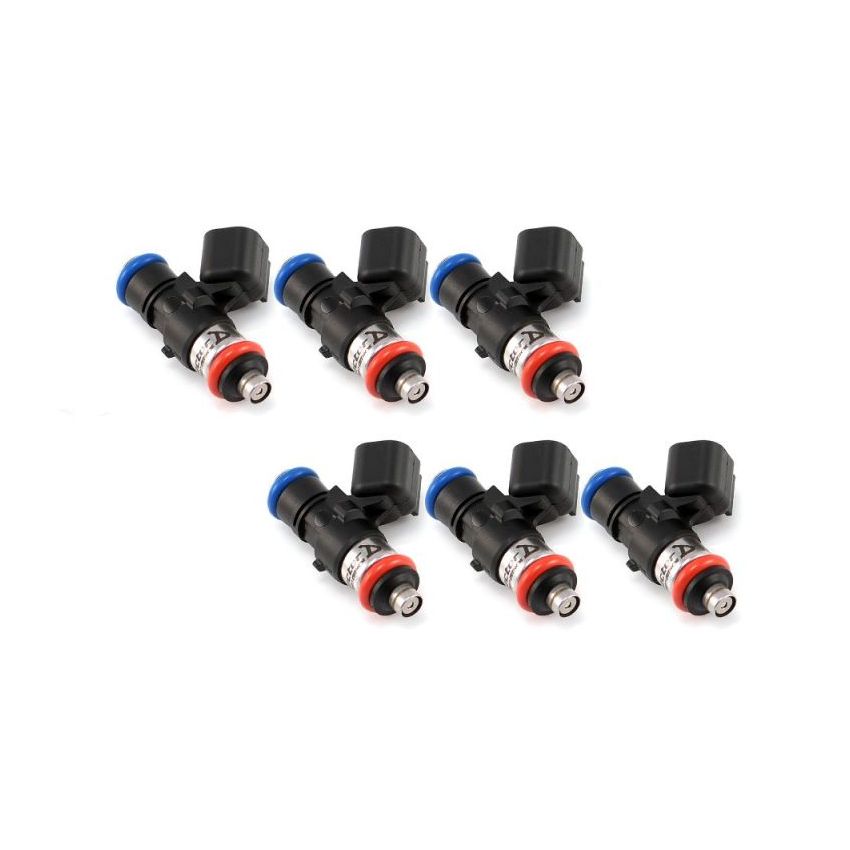 Injector Dynamics 1340cc Injectors- 34mm Length-No Adapt Top(14mm O-Ring)/15mm Low O-Ring(Set of 6)
