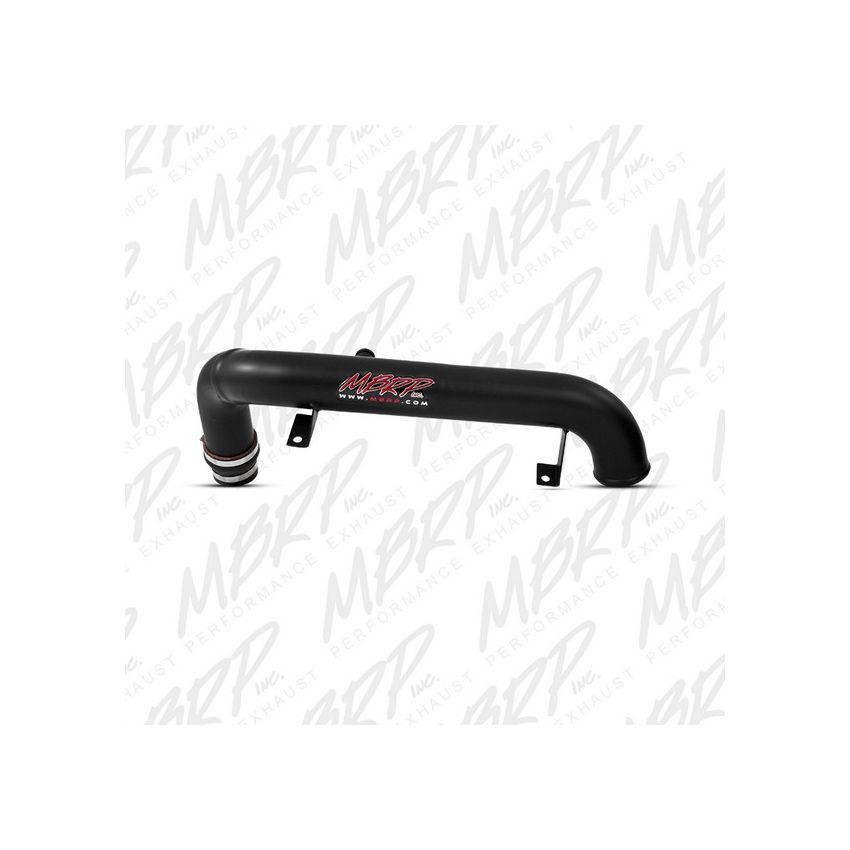 MBRP Exhaust A24202BLK 3in. Air Intake Pipe; BLK - without filter.
