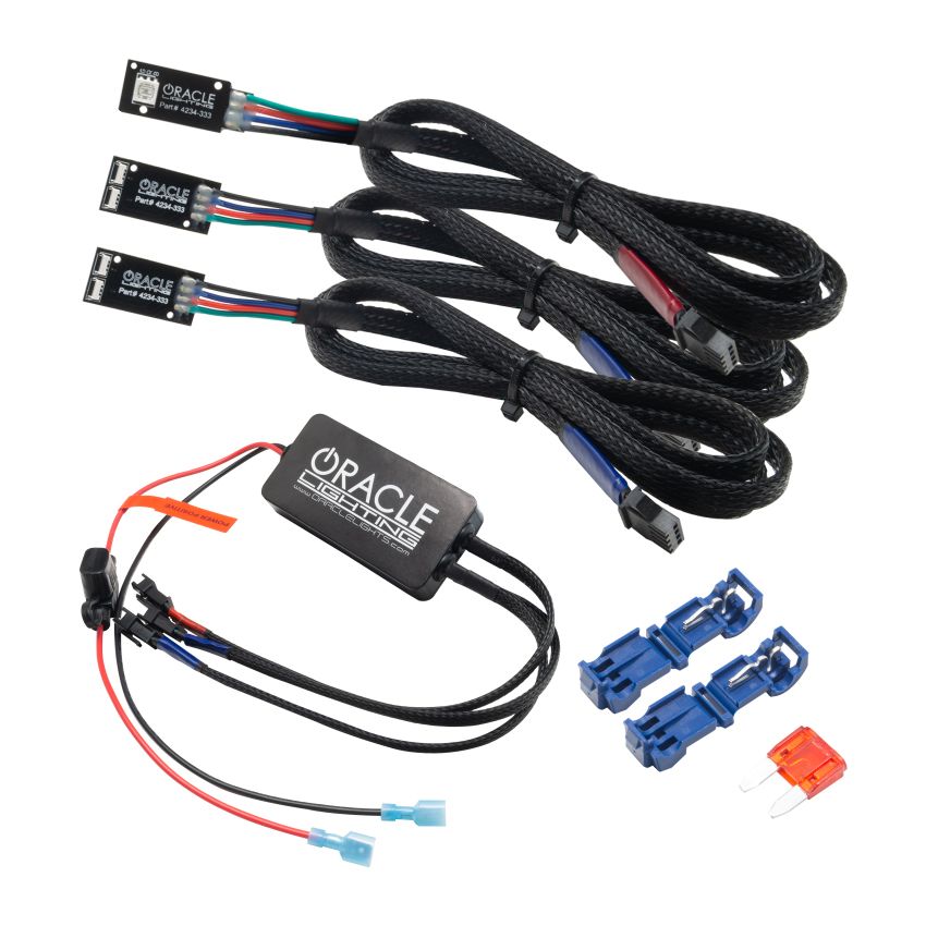 Oracle Lighting 4234-333 2019-2022 RAM Dash Interior Ambient Lighting ColorSHIFT(r) RGB Conversion Kit