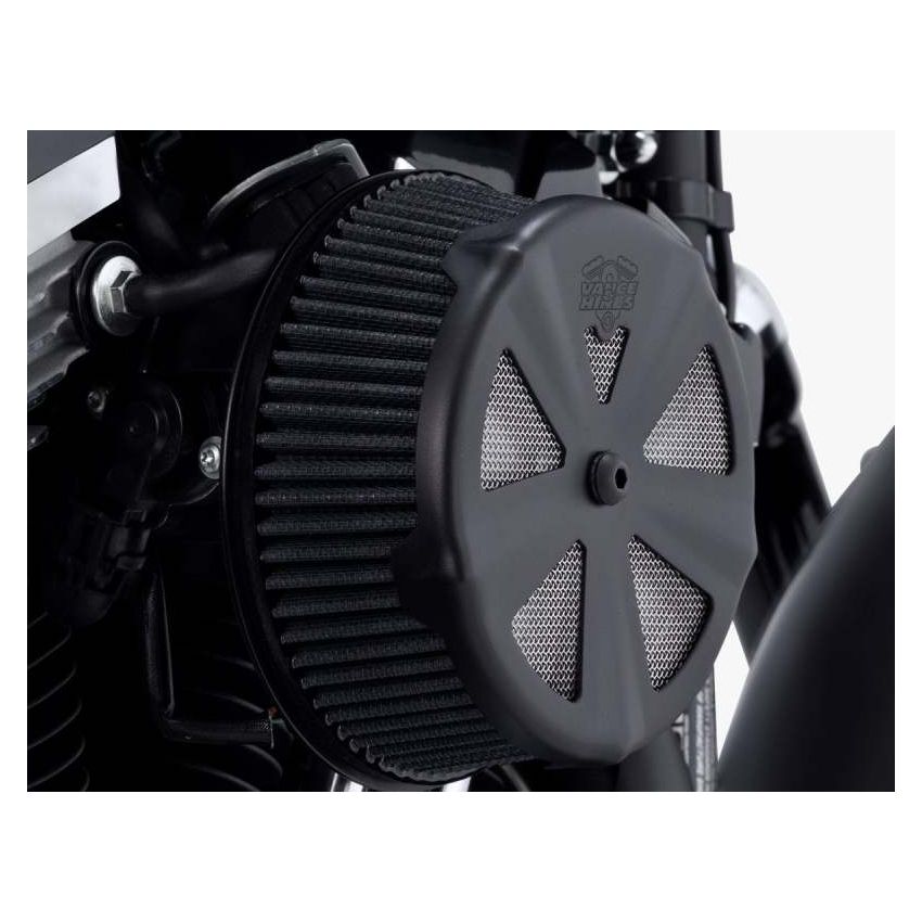 Vance and Hines 71019 Vance & Hines Black Skullcap Crown Intake Cover