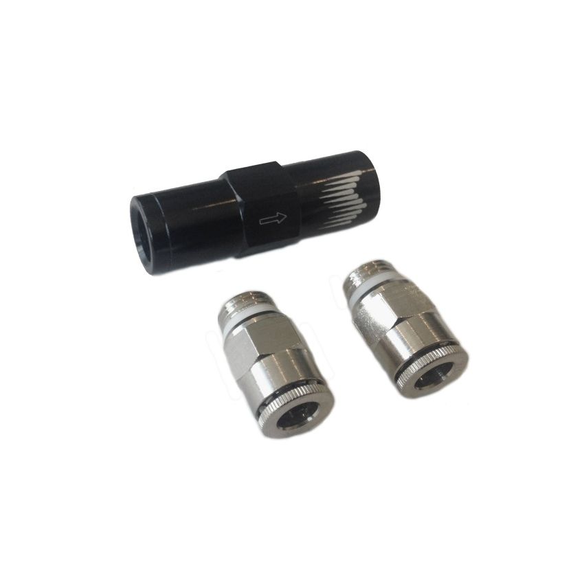 Snow Performance High Flow Water Check Valve Quick-Connect Fittings (For 1/4in. Tubing)