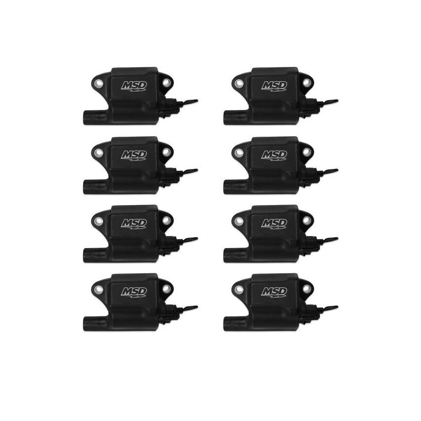 MSD IGNITION MSD828783 Coils 8pk GM LS Series LS2/LS7 BLack