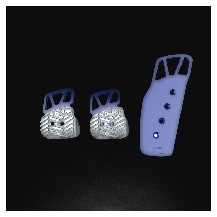 OMP Anodized Aluminium - Blue (Set of 3)