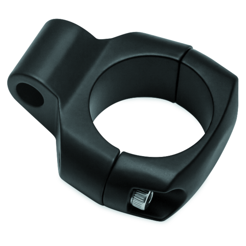 Kuryakyn 2792 Mirror Adapter 1-1/4inch Bars Mount Satin Black