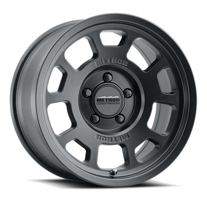 Method Wheels MR70578587500 Method MR705 17x8.5 0mm Offset 8x170 130.81mm CB Matte Black Wheel
