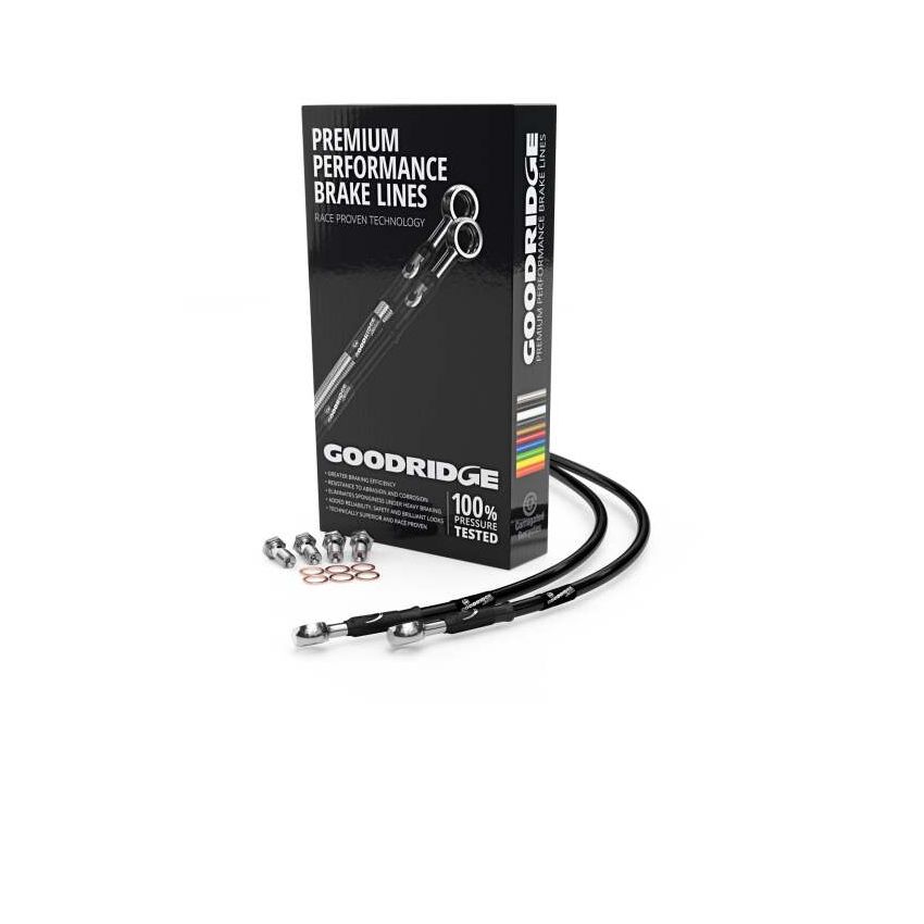 Goodridge KW0901A-1CC-BK 84-89 Kawasaki GPZ900R A1-A6 Black Clutch Lines