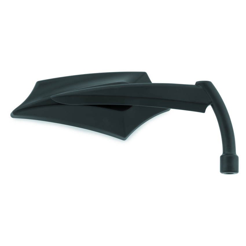 Bikers Choice 488742 65-Up Black Angler Mirror Universal Custom Pair