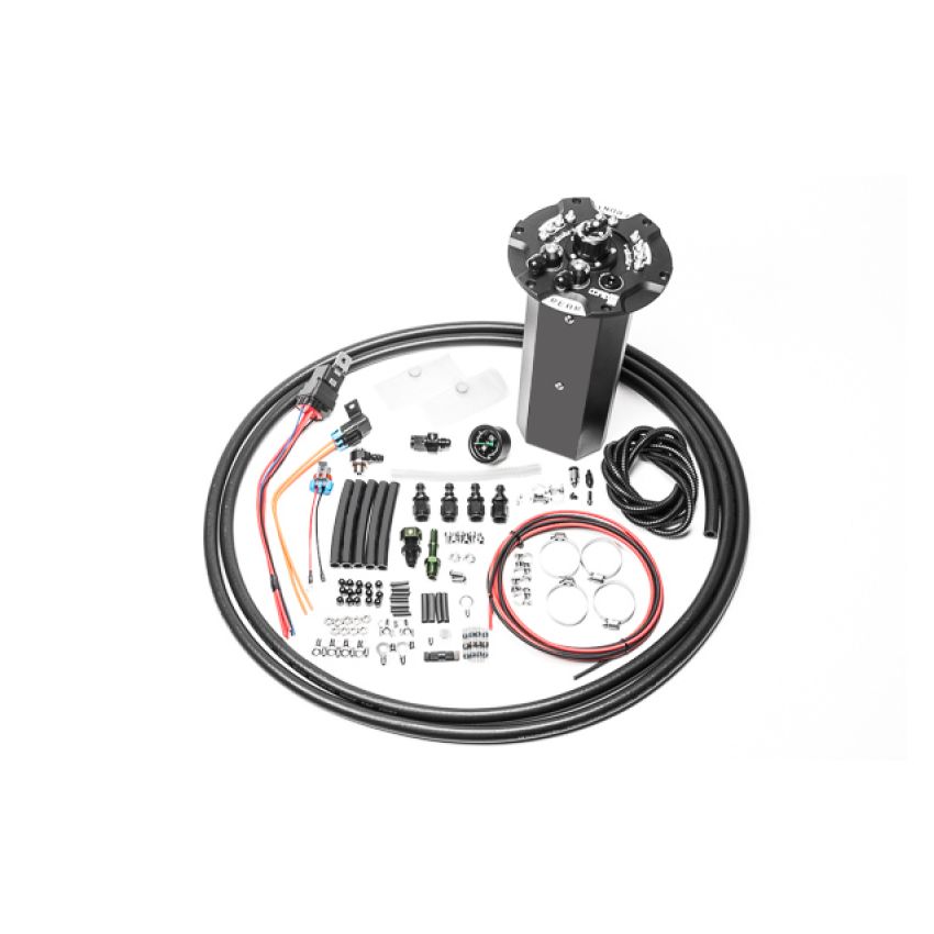 Radium Engineering 20-1822 Radium 09-20 Nissan 370Z RHD/LHD Fuel Hanger Surge Tank (Pumps Not Incl.)  Walbro F90000267/274/285