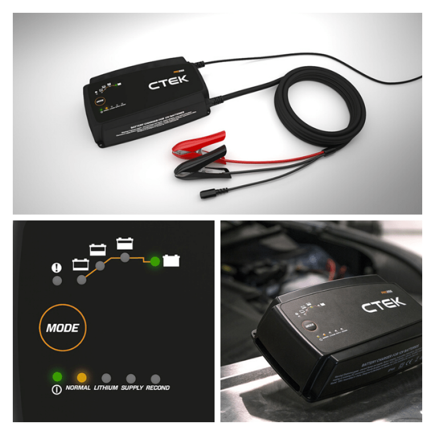 CTEK 40-328 PRO25S Battery Charger - 50-60 Hz - 12V